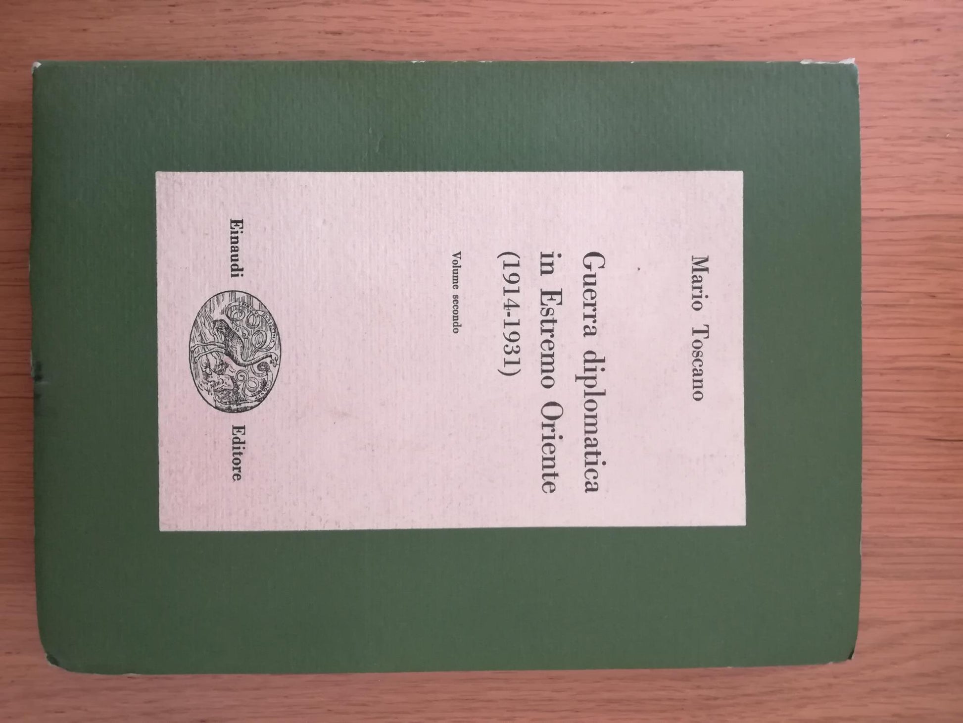 Guerra diplomatica in Estremo Oriente (1914 - 1931) Vol. II - copertina