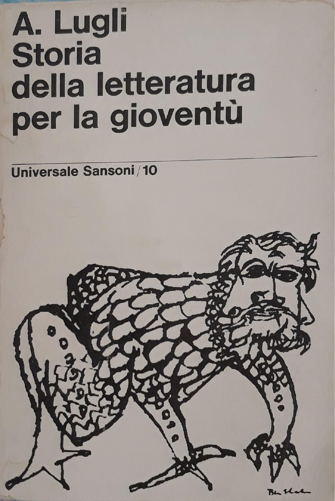 Storia della letteratura per la gioventù - copertina