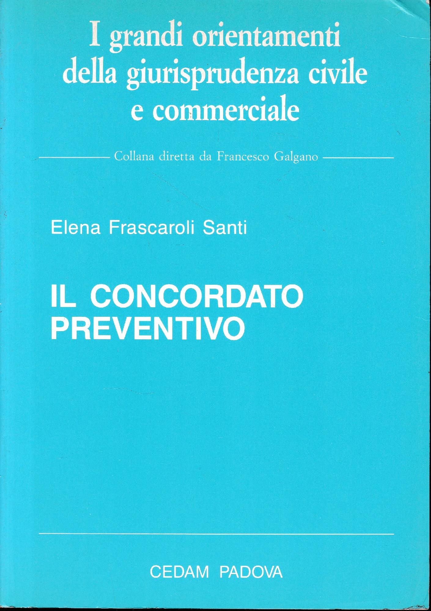 Il concordato preventivo - copertina
