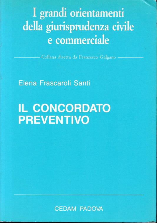 Il concordato preventivo - copertina