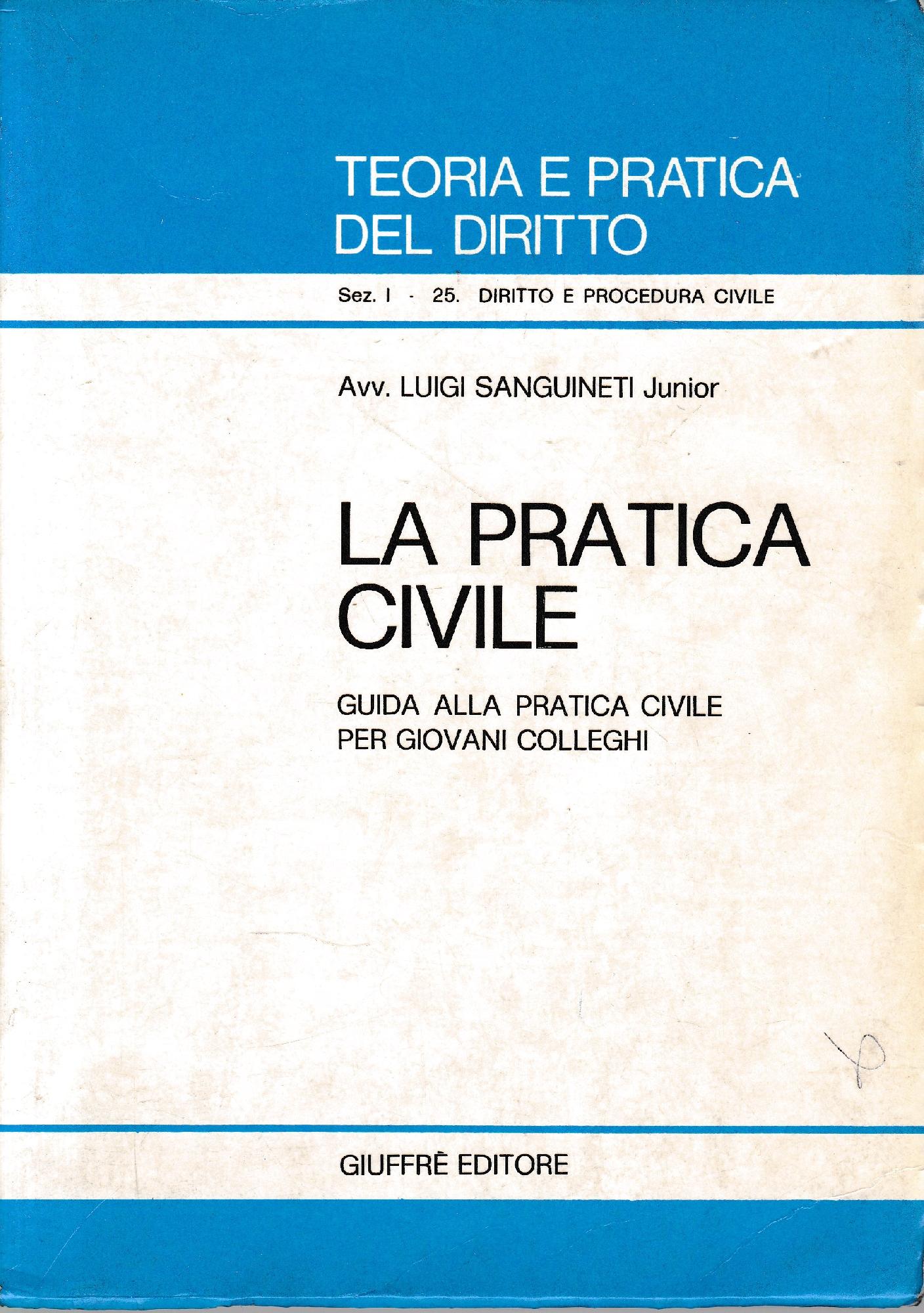 La pratica civile - copertina