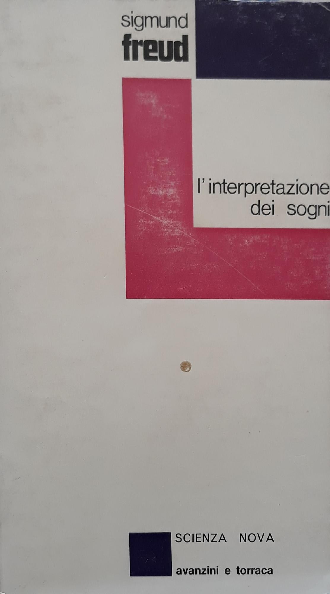 L'interpretazione dei sogni - copertina