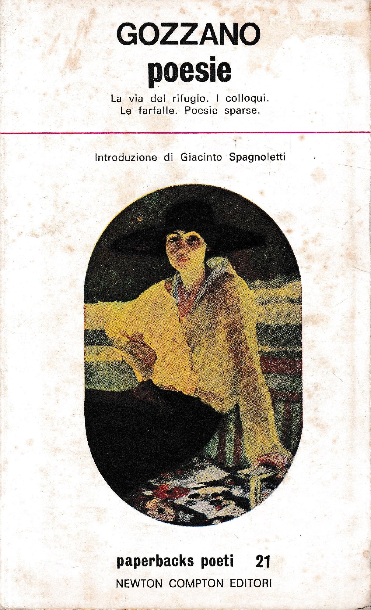 Poesie. La via del rifugio. I colloqui. Le farfalle. Poesie sparse - copertina