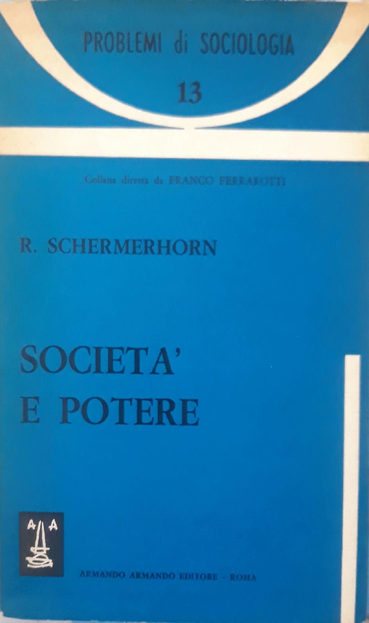 Società e potere - copertina