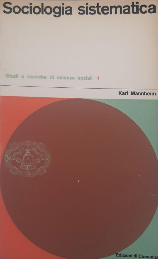 Sociologia sistematica - copertina