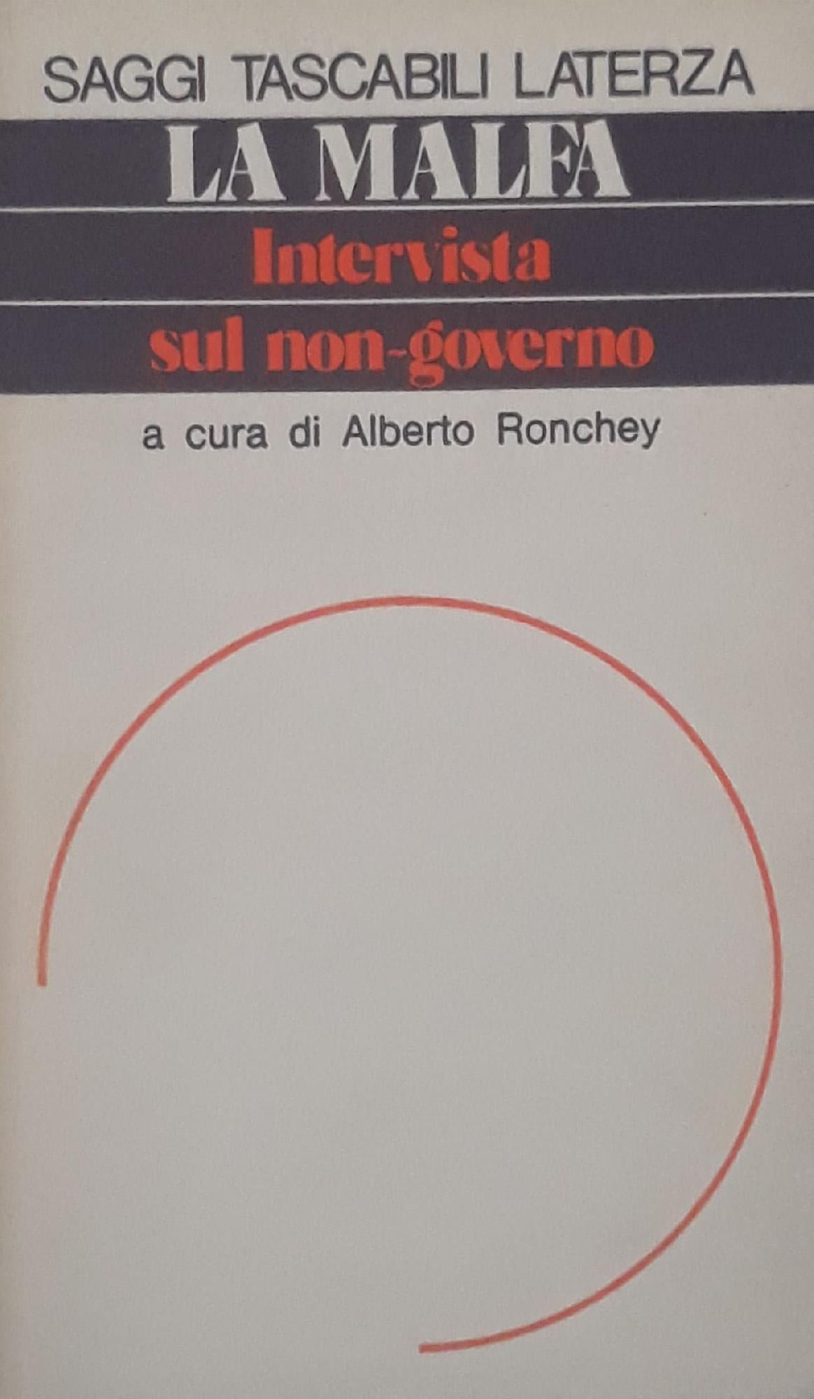 Intervista sul non-governo - copertina