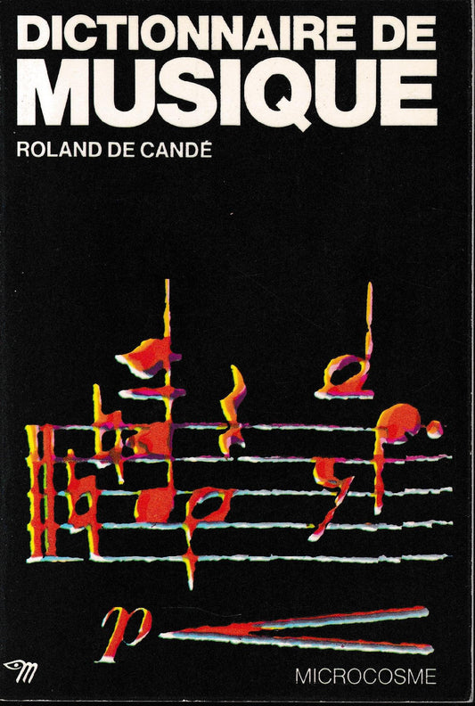 Dictionnaire de musique - copertina