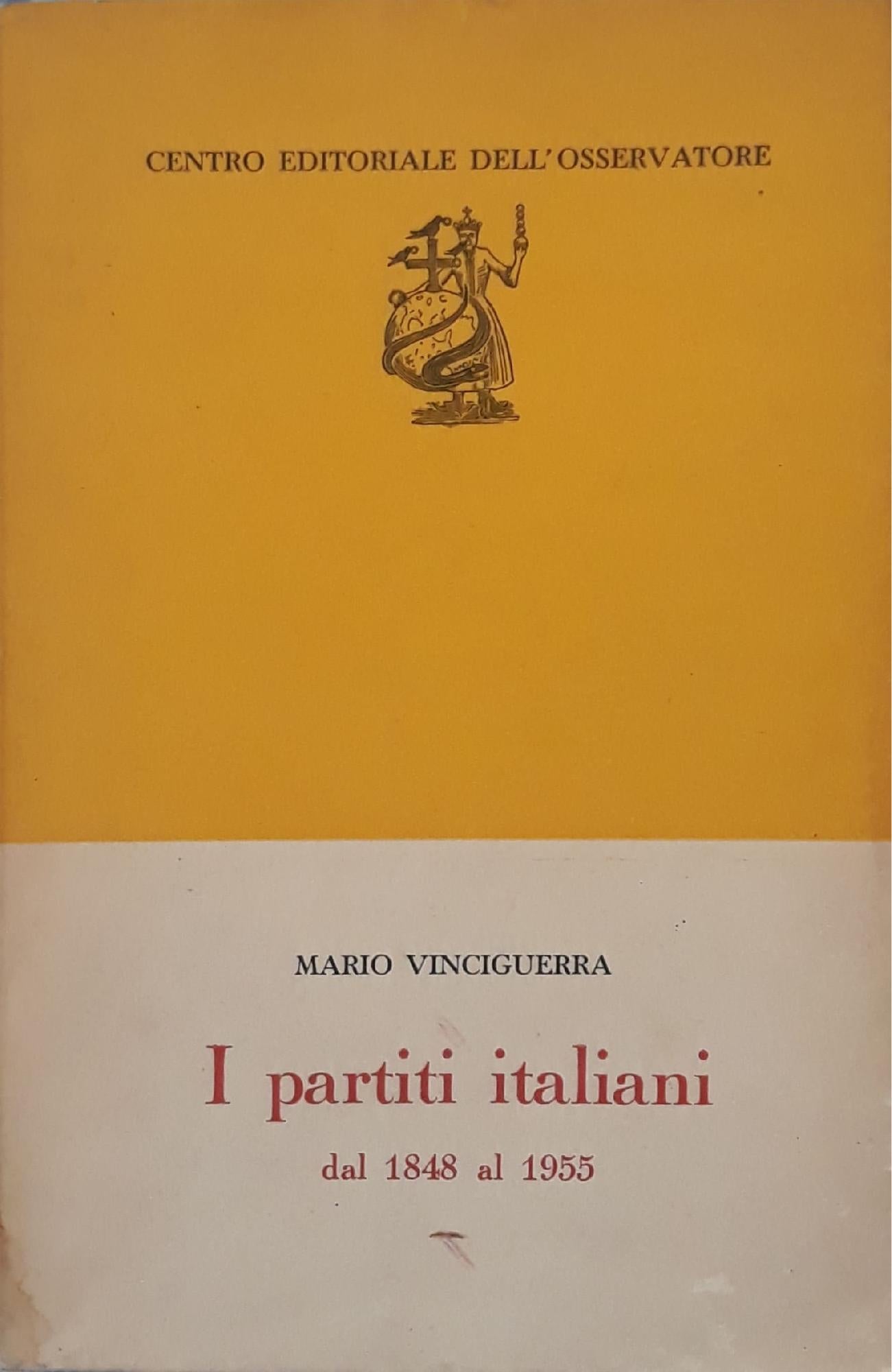 I partiti italiani dal 1848 al 1955 - copertina