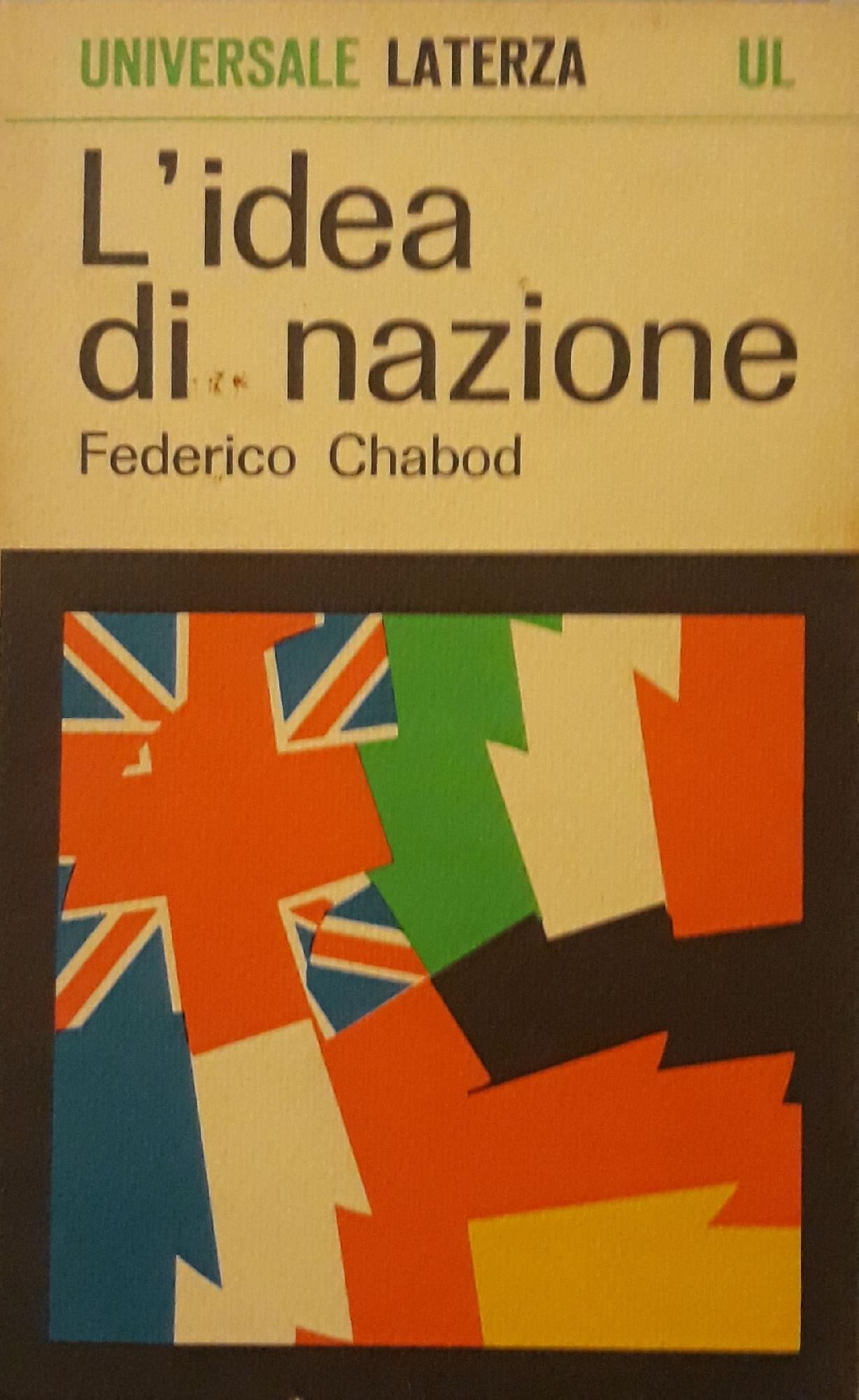 L'idea di nazione - copertina