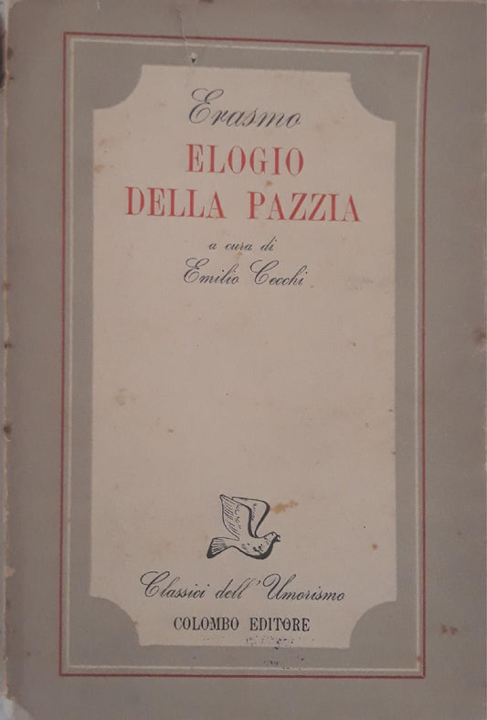 Elogio della pazzia - copertina