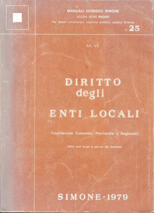 Diritto degli enti locali - copertina