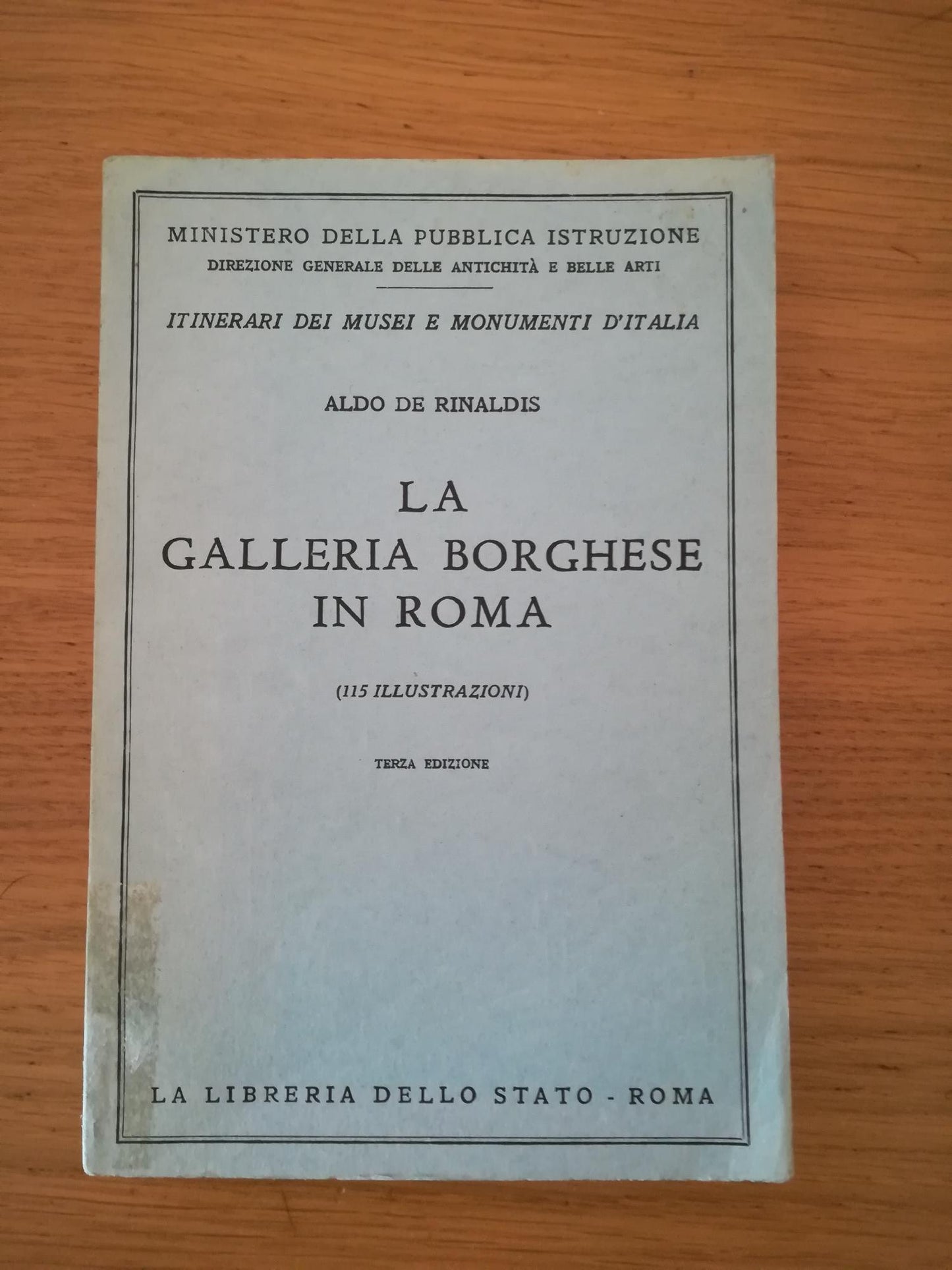 La galleria Borghese in Roma - copertina