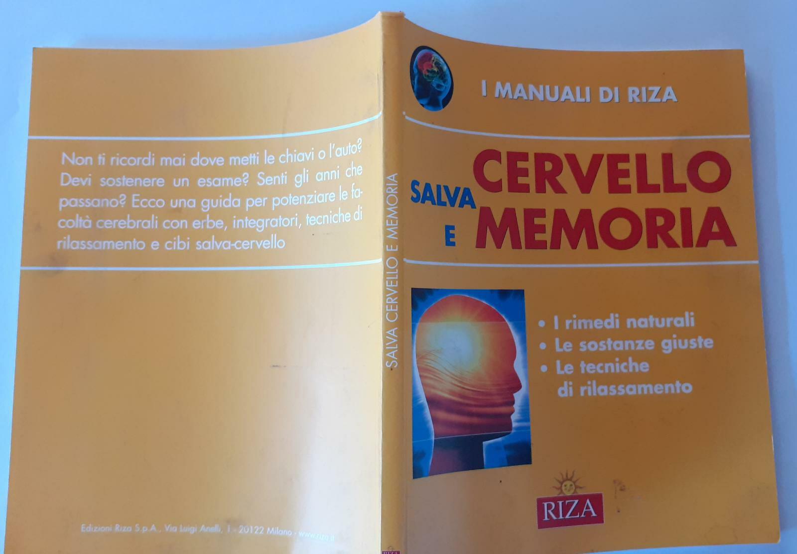Salva cervello e memoria - copertina