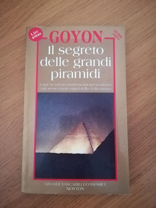 Il segreto delle grandi piramidi - copertina