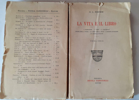La vita e il libro - copertina