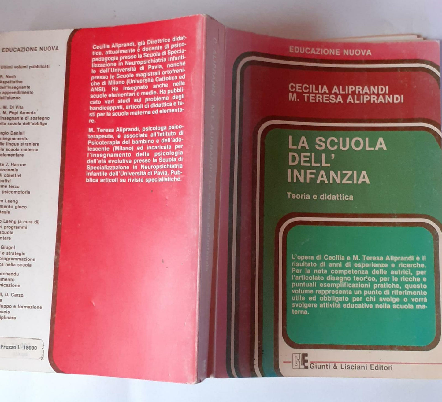 La scuola dell'infanzia. Teoria e didattica - copertina