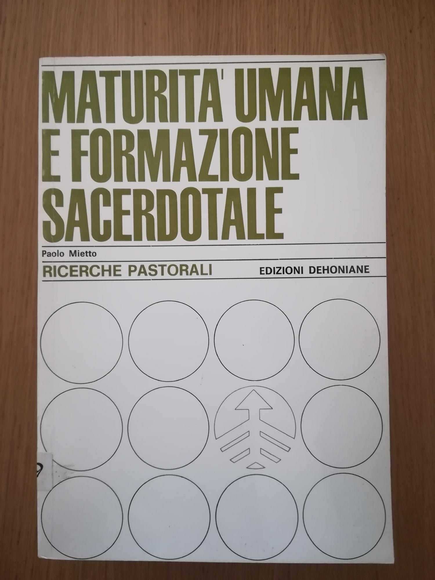 Maturità umana e formazione sacerdotale - copertina