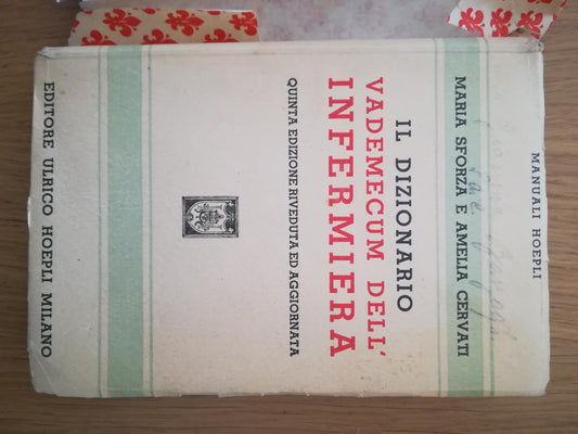 Il dizionario Vademecum Dell'infermiera - copertina
