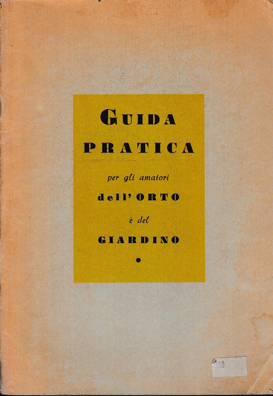 Guida pratica per gli amatori dell'orto e del giardino - copertina