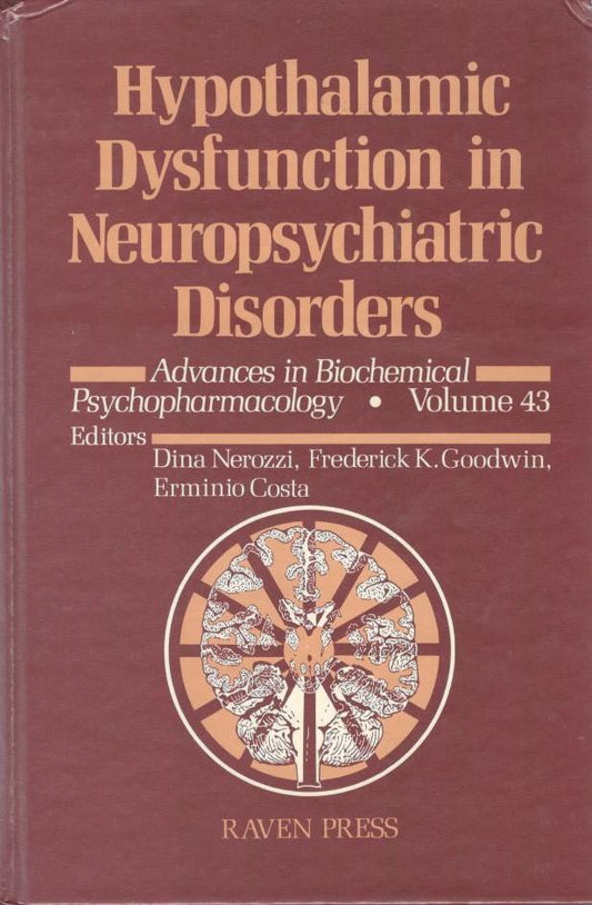 Hypothalamic dysfunction in neuropsychiatric disorders, volume 43 - copertina
