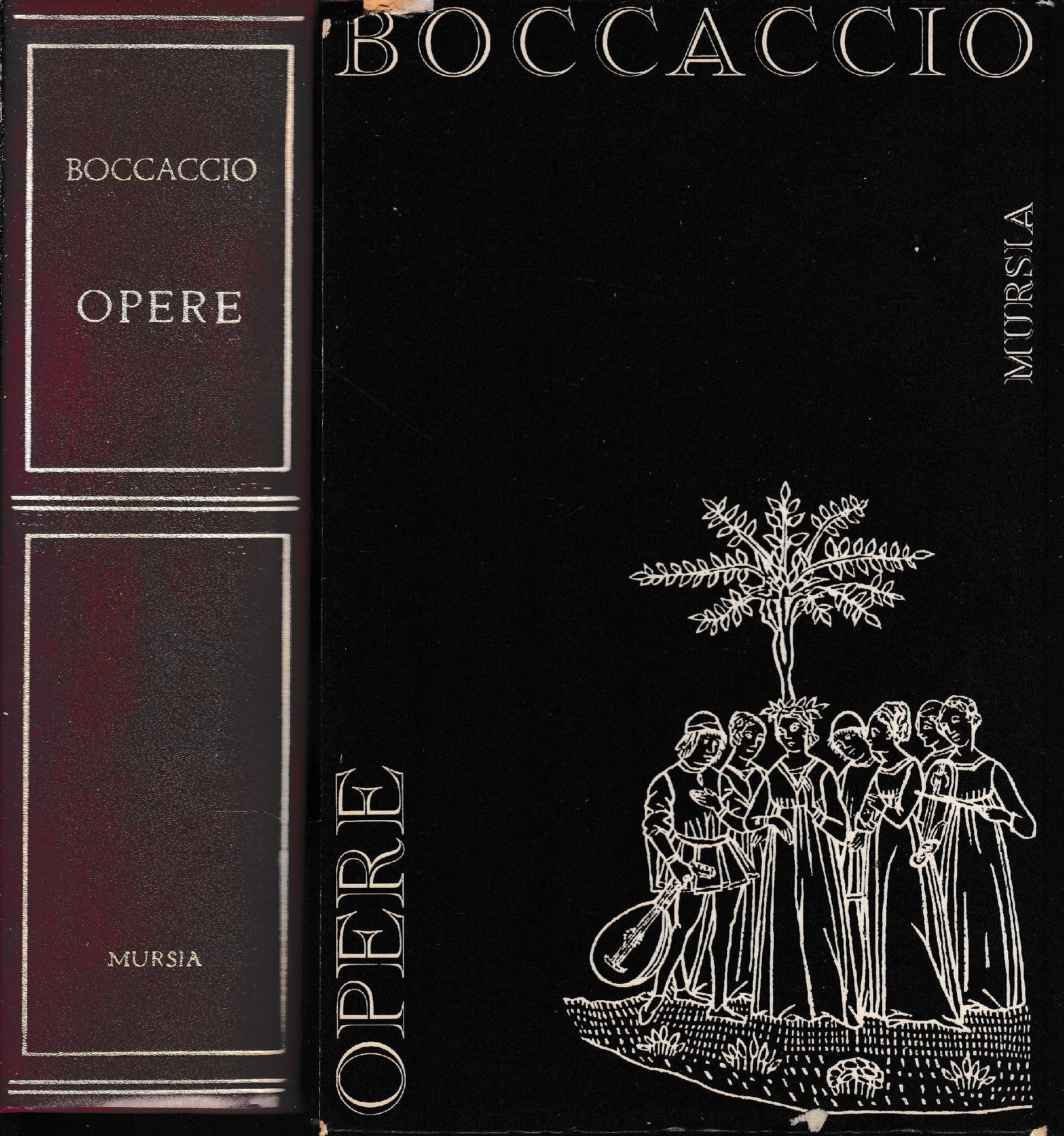 Opere di Giovanni Boccaccio - copertina