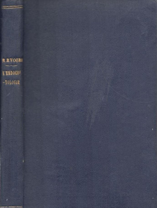 Les aquisitiones nouvelles de l'endocrinologie - copertina