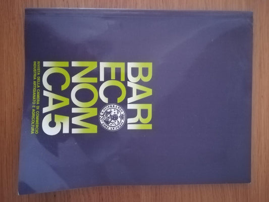Bari economica 5 - copertina
