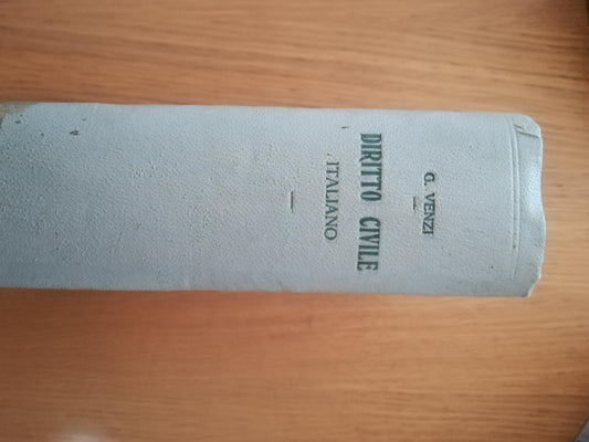 Manuale di diritto civile italiano - copertina