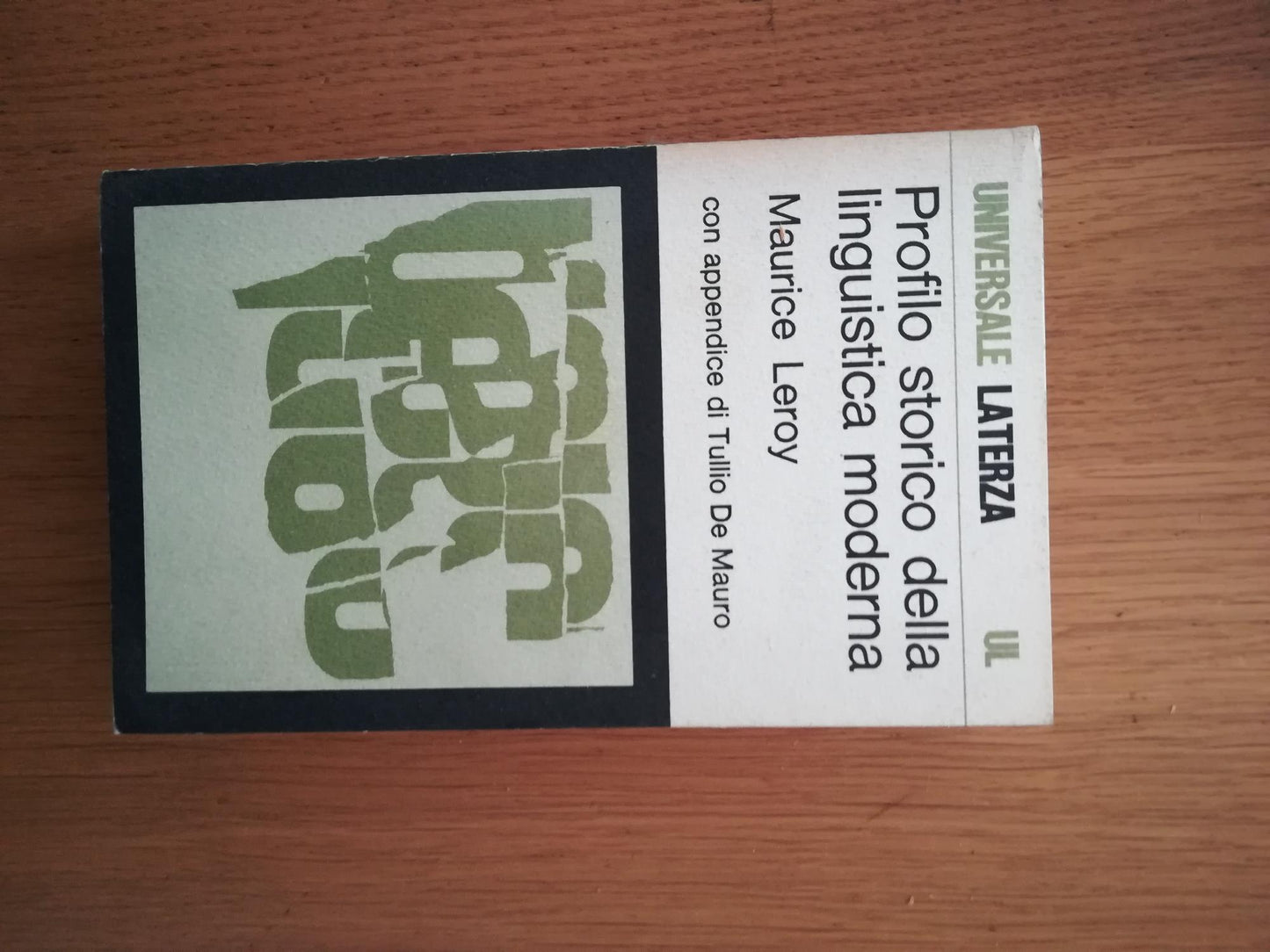 profilo storico della linguistica moderna - copertina