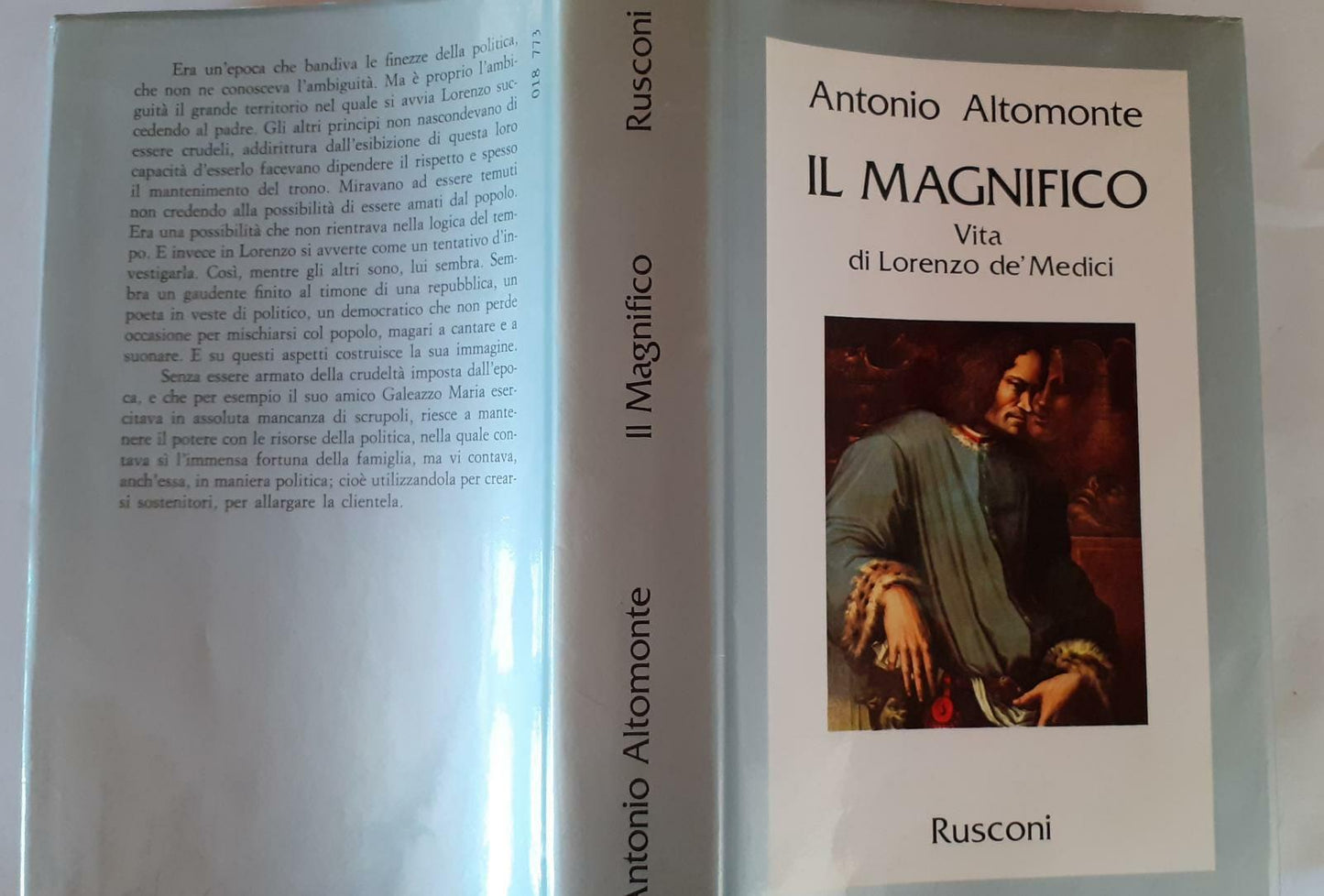 Il magnifico. Vita di Lorenzo de Medici - copertina