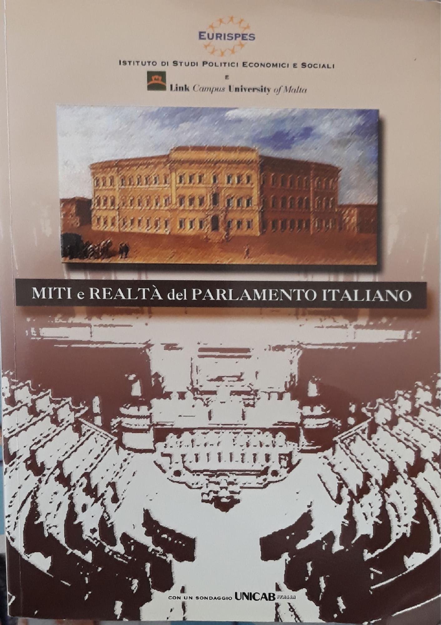Miti e realtà del parlamento italiano - copertina