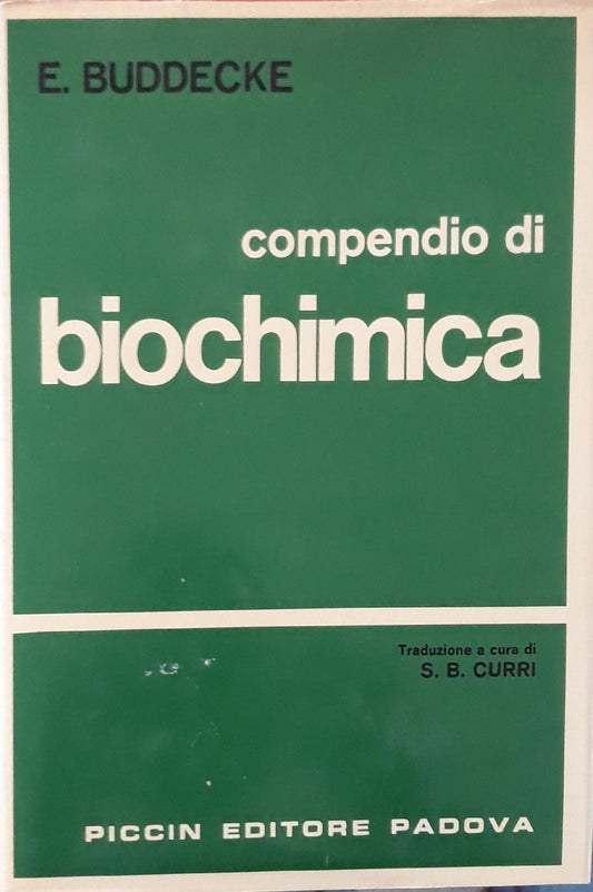 Compendio di biochimica - copertina