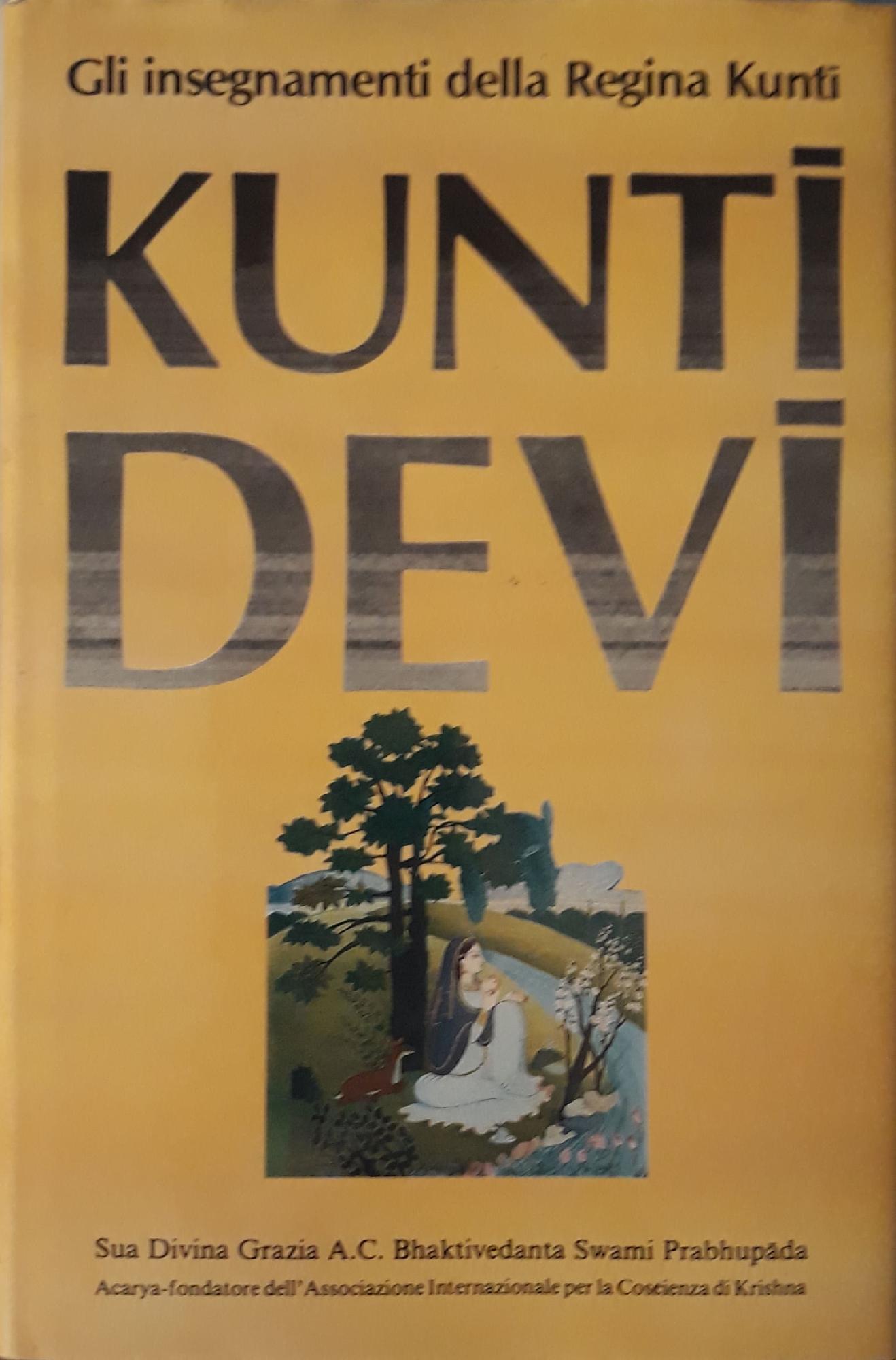 Gli insegnamenti della regina Kunti - copertina