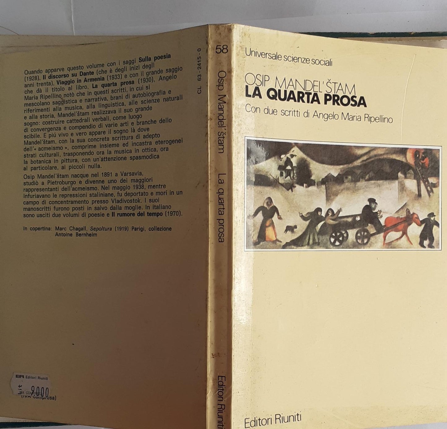 La quarta prosa - copertina