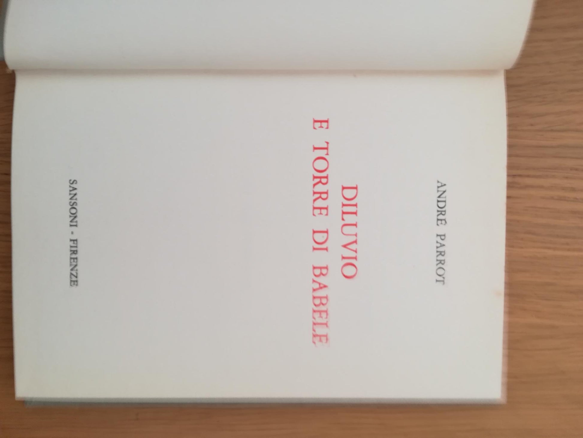 Diluvio e torre di Babele - copertina