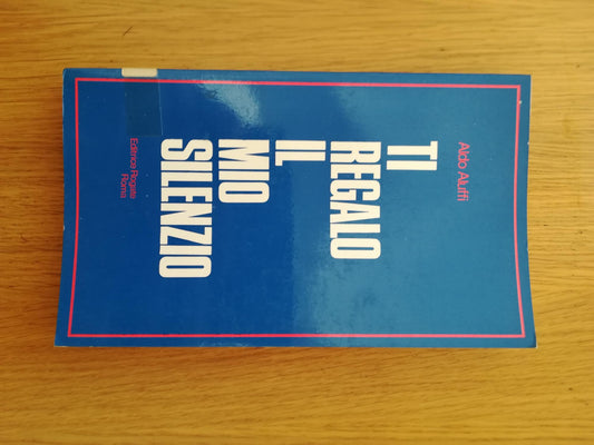 Ti regalo il mio silenzio - copertina