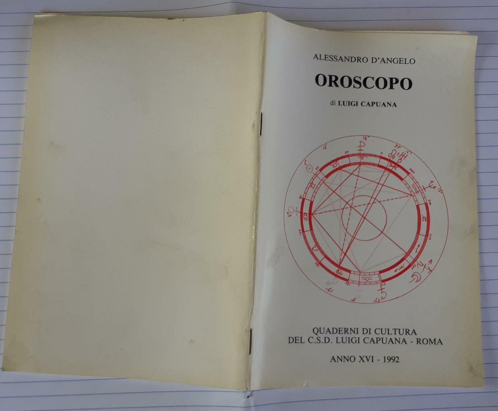 Oroscopo - copertina