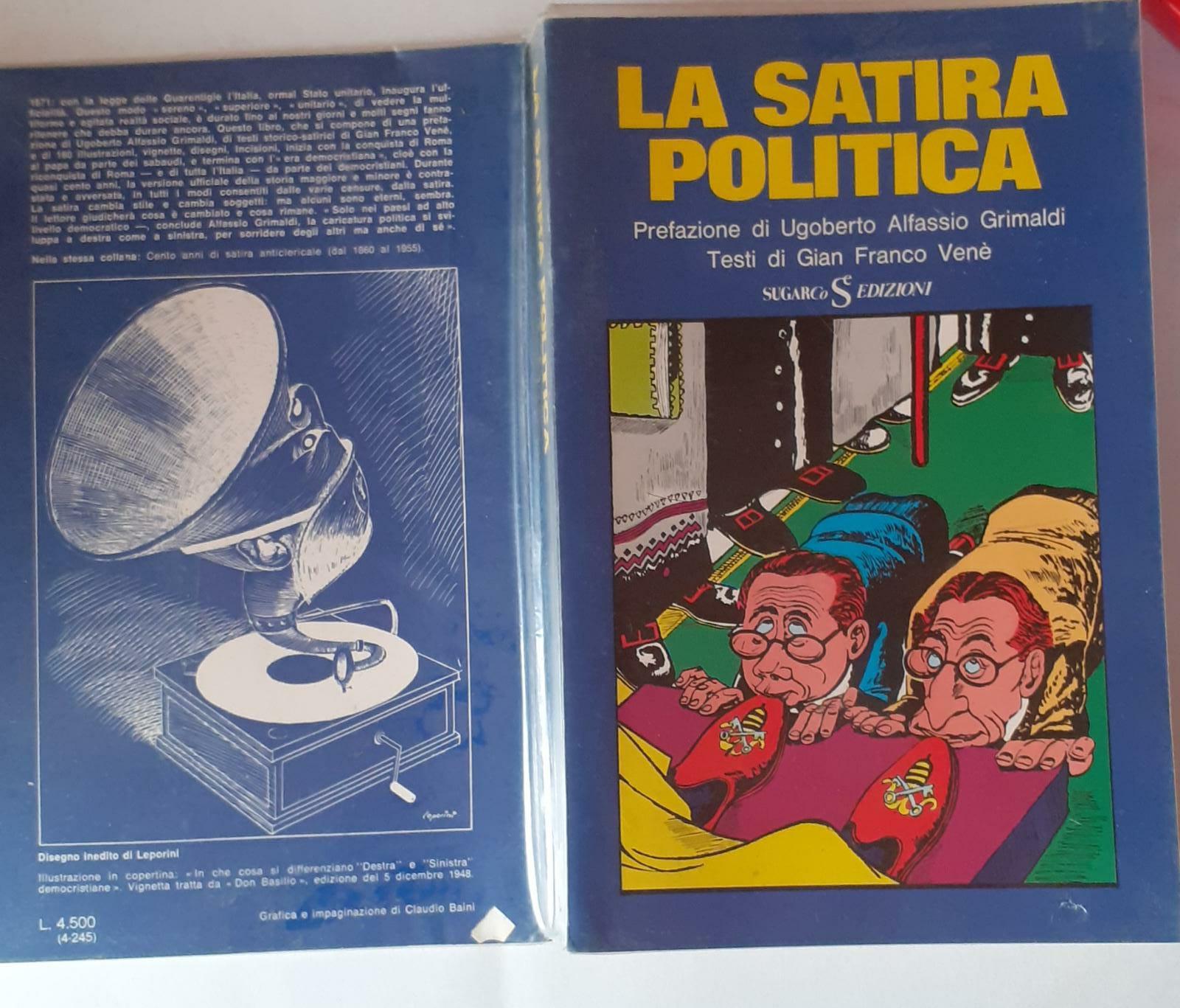 La satira politica - copertina