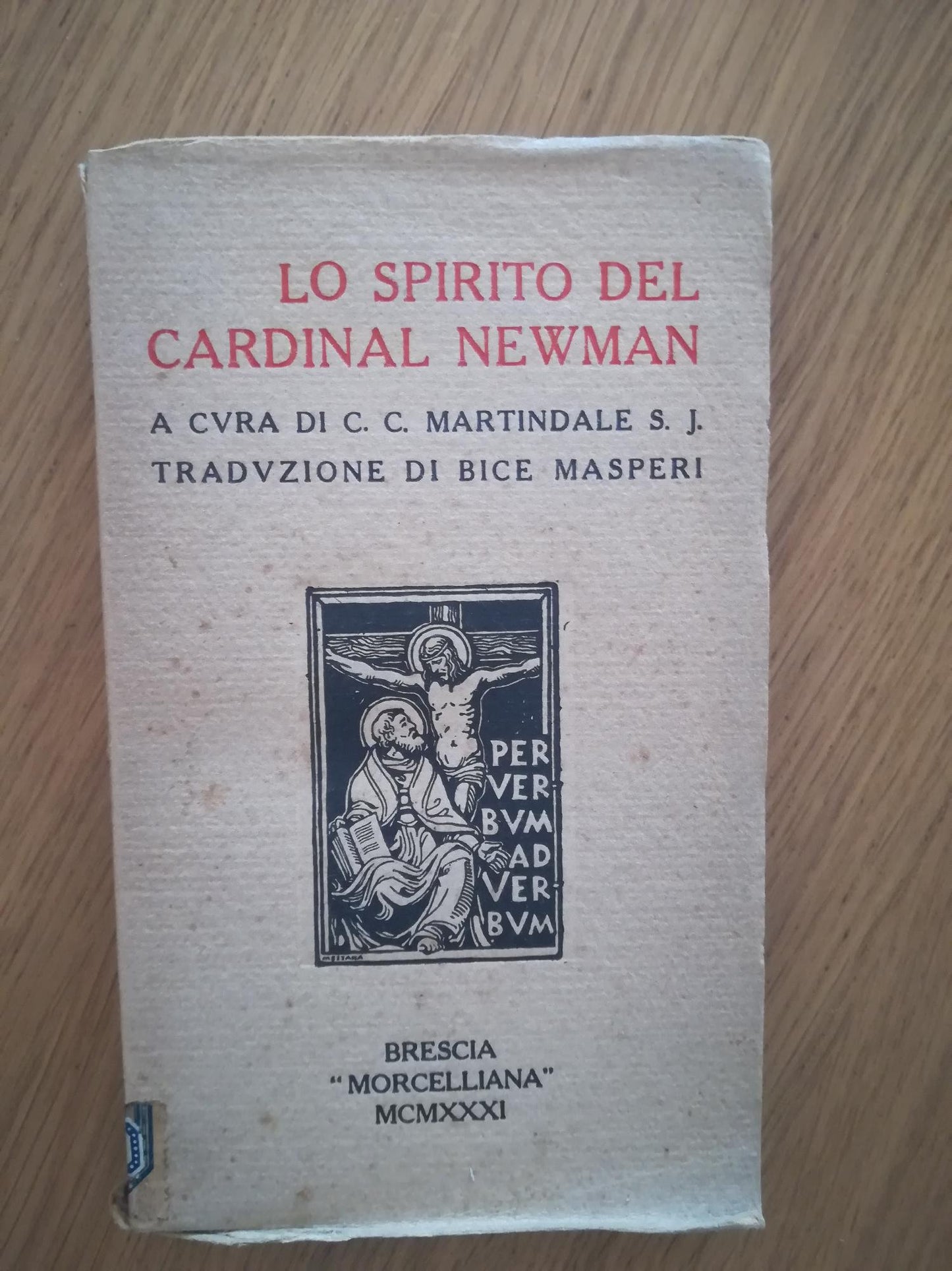 Lo spirito del Cardinal Newman - copertina