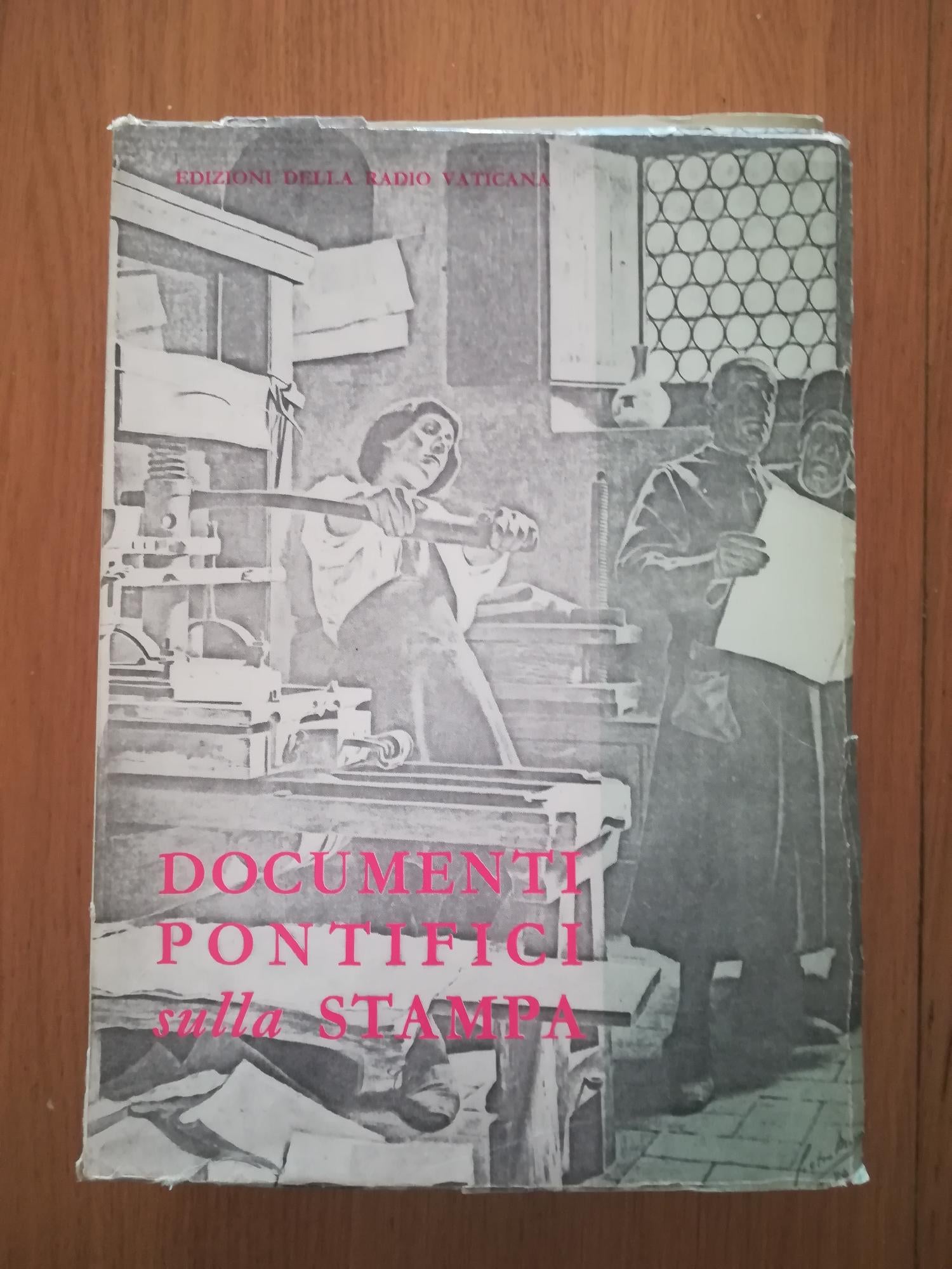 Documenti pontifici sulla stampa - copertina
