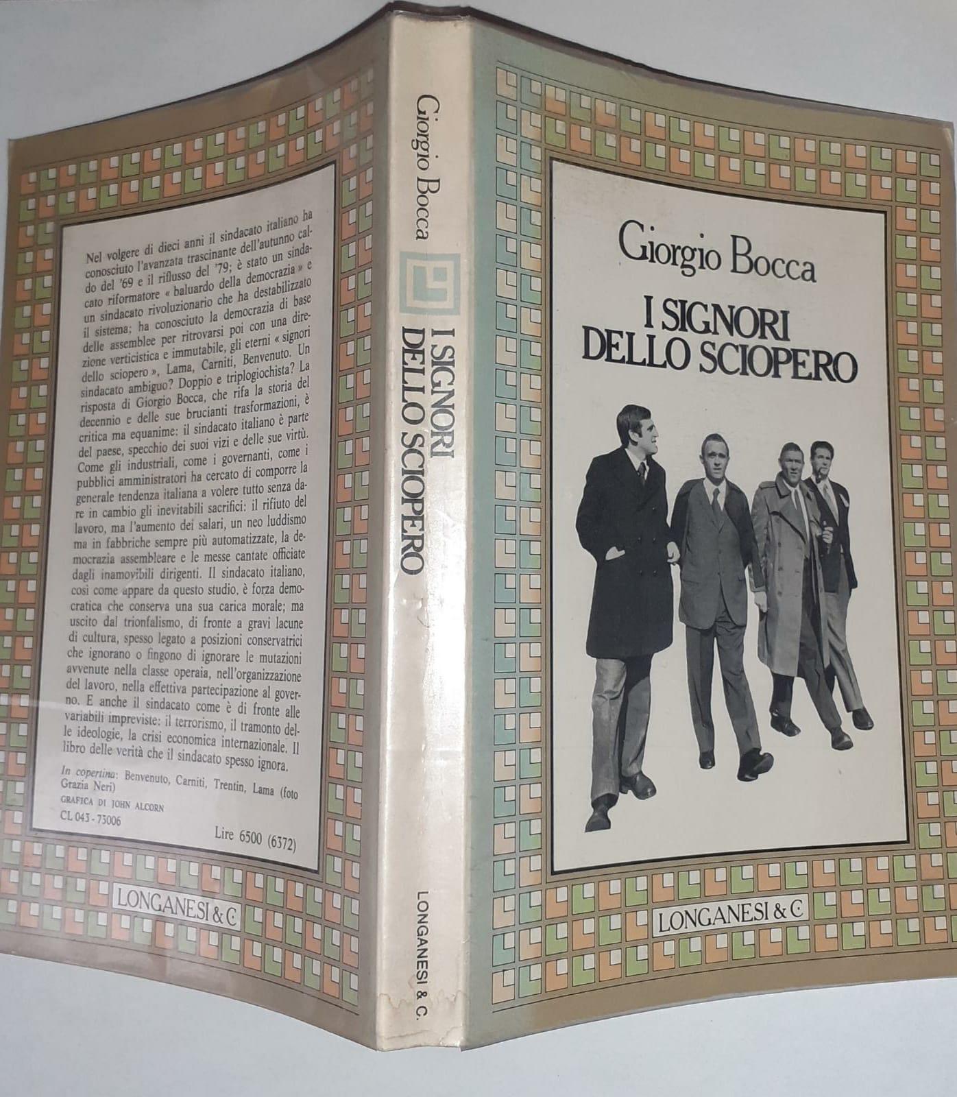 I signori dello sciopero - copertina