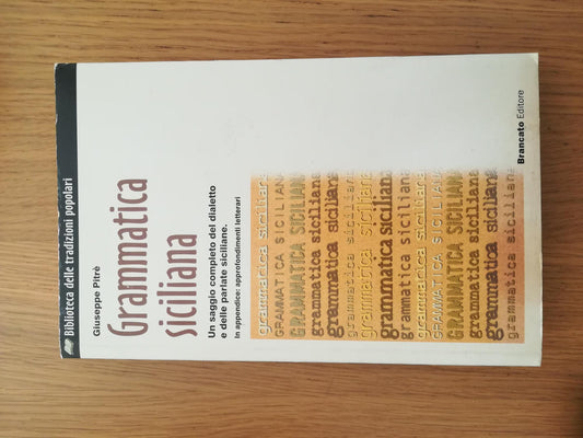 Grammatica siciliana - copertina