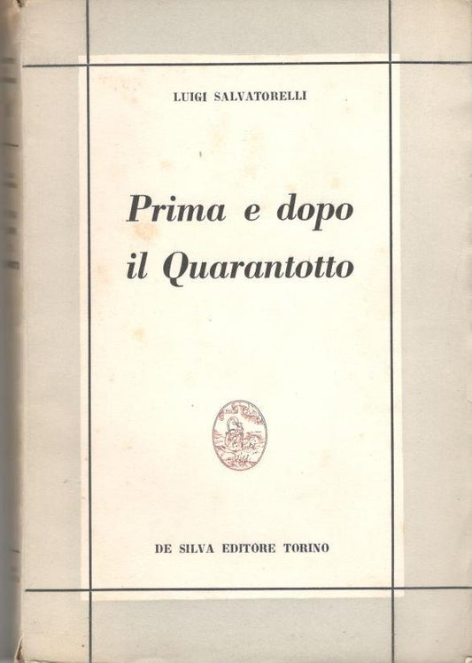 Prima e dopo il Quarantotto - copertina