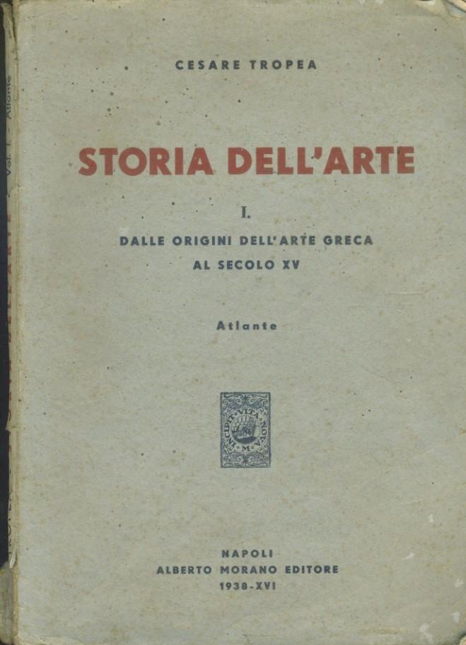 Storia dell'arte. (Vol. 1 e 2 Testo ed Atlante). - copertina
