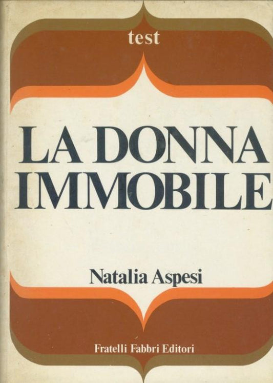 La donna immobile - copertina