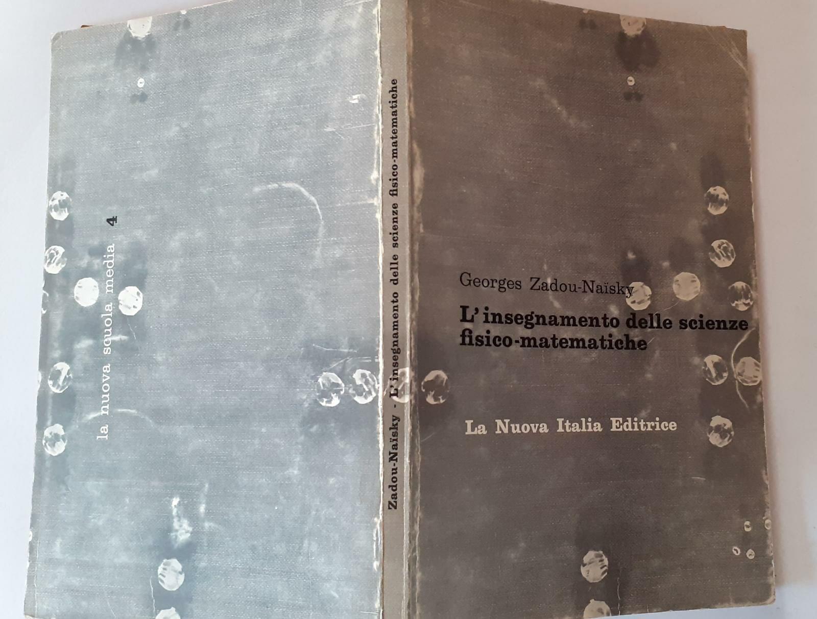 L'insegnamento delle scienze fisico-matematiche - copertina