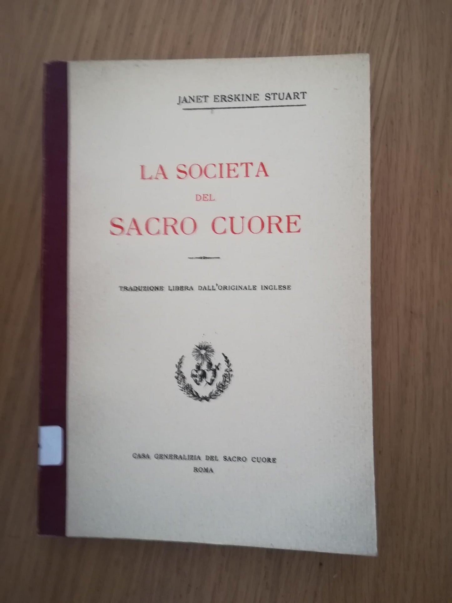 La società del Sacro Cuore - copertina