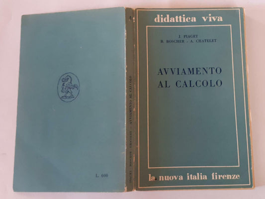 Avviamento al calcolo - copertina