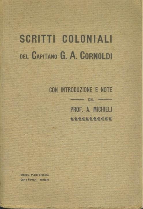 Scritti coloniale del Capitano G. A. Cornoldi - copertina