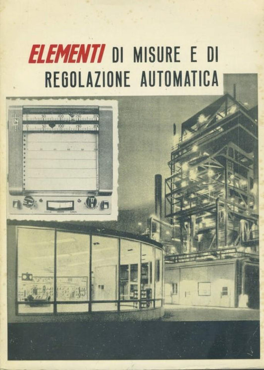 Elementi di misure e di regolazione automatica - copertina